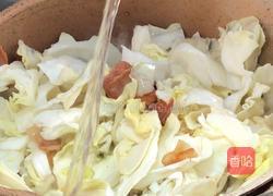 腊肉炒包菜的做法图解7