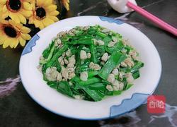 青韭炒蚬肉的做法图解10