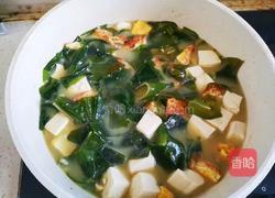 裙带菜豆腐汤的做法图解12