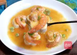 Illustration of how to make shrimp and tofu 10