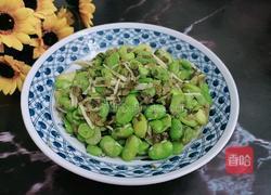 炒雪菜笋丝豆瓣的做法图解7