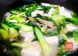 小油菜炖豆腐的做法图解7