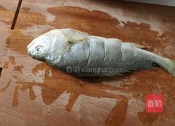 红烧大黄鱼的做法图解1