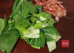 腊肠炒上海青的做法图解1