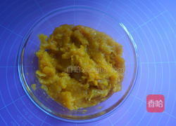 南瓜糯米球的做法图解1