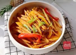 下饭快手小炒蚝油莲菜条❗️家常炒莲藕的做法图解10