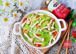 白玉菇炒莴笋的做法图解11