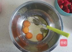 零糖低卡草莓蛋糕卷的做法图解3