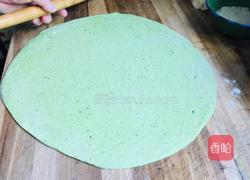 蒜汁菠菜面片的做法图解5