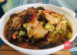 红烧肉烩菜的做法图解7