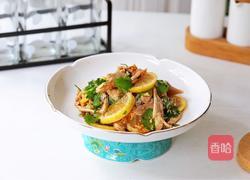 酸辣柠檬手撕鸡的做法图解11
