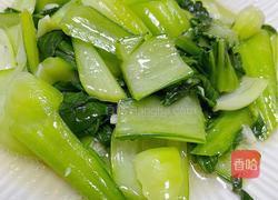 蒜香上海青的做法图解10