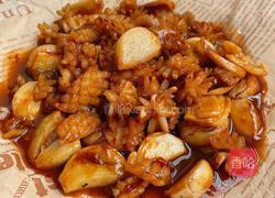 蒜香鱿鱼花的做法图解10