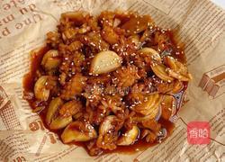 蒜香鱿鱼花的做法图解12