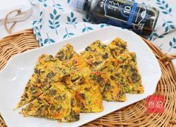 地皮菜煎蛋饼❤️家常快手下饭菜主食代餐的做法图解10