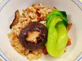家常电饭煲版广式腊肠煲仔饭