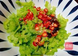 凉拌苦瓜的做法图解4