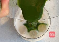抹茶芋圆牛奶的做法图解7
