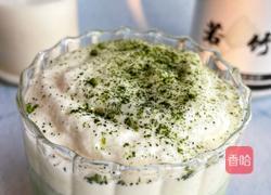 抹茶芋圆牛奶的做法图解10