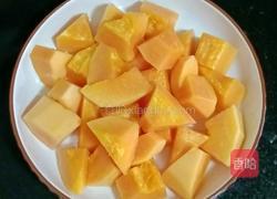 红枣木瓜牛奶汤的做法图解3