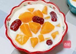 红枣木瓜牛奶汤的做法图解9