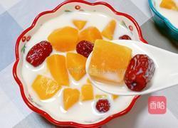 红枣木瓜牛奶汤的做法图解10