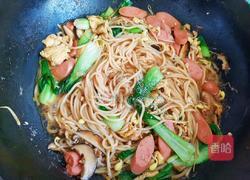火腿炒意面的做法图解12