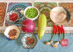 缤纷麻辣鸡丁的做法图解2