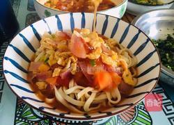 鸡蛋西红柿手擀面的做法图解17