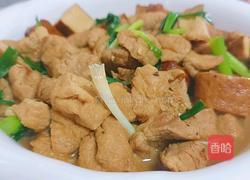 豆泡烧肉的做法图解5