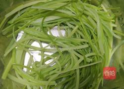 双椒蒜苔的做法图解3