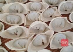 荠菜鸡蛋水饺的做法图解13