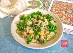 肉末芹菜叶的做法图解14