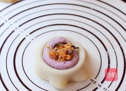 芋泥肉松麻薯的做法图解12