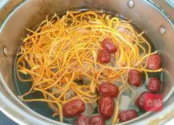 Cordyceps flower, yam and pork ribs soup recipe 12