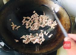蒜苔生炒肉丝的做法图解4