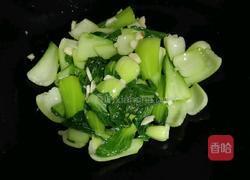 炒上海青的做法图解7