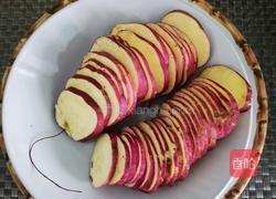 非油炸 油煎红薯片的做法图解1