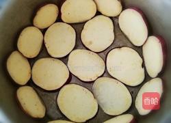 非油炸 油煎红薯片的做法图解4