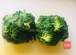 荠菜大肉水饺的做法图解4