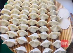 荠菜大肉水饺的做法图解13