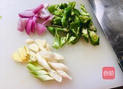 青椒炒猪血的做法图解5