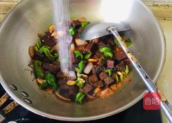 青椒炒猪血的做法图解9