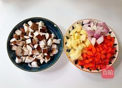 香菇鸡腿肉焖饭的做法图解4