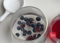 蓝莓蔓越莓冰粉的做法图解5