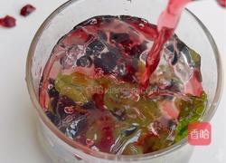 蓝莓蔓越莓冰粉的做法图解8