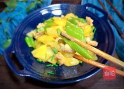 青椒土豆炒肉片的做法图解14