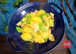 青椒土豆炒肉片的做法图解15
