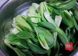 肉丝菜板圆子的做法图解2