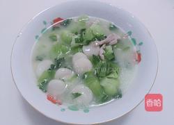 肉丝菜板圆子的做法图解11